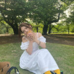 【画像9枚】井手上漠くん、ホットドッグを頬張る