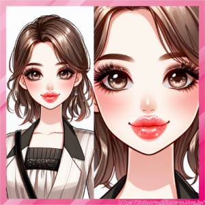 【画像】女の子、整形してセクシーな唇を手に入れる