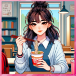 【画像】令和JKのカップヌードルの食べ方ｗｗｗｗ