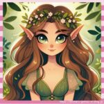 おっぱいエルフさん、パンツ丸見え