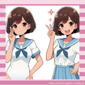 画像】柴田理恵さんのフレッシュなスクール水着姿♥