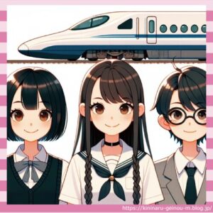 JKさん、新幹線のマナーが悪すぎて炎上