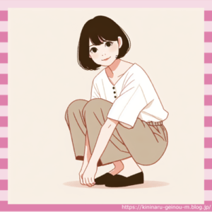 【画像】胸元見えておっぱい隠すやつ