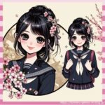 【画像】JC2さん、お胸がパツンパツンになってしまう