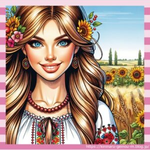 【画像】ウクライナ女子、えっちな格好でフェスに参加