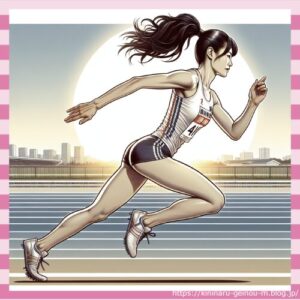 【画像】陸上部JK「わたしの脚、太いですよね(笑)」