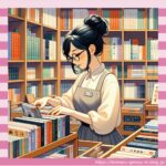 【画像】さっき書店で見かけた女店員をAIで再現した