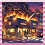 【画像】ラーメン二郎・歌舞伎町店で火災が発生　店内の客がとんでもないことに