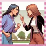 【画像】女子のガチ喧嘩、誰にも止められない