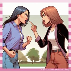 【画像】女子のガチ喧嘩、誰にも止められない