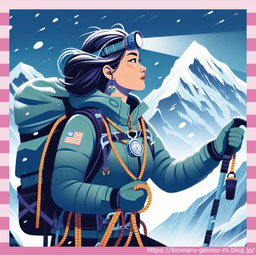 【画像】エベレスト登頂で女性最速記録、ネパール人ガイド