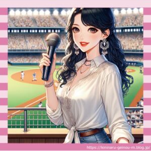 美女アナウンサー、野球観戦で被害に遭う