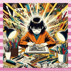 【画像】伊藤潤二とキティのコラボイラスト、めっちゃ可愛い