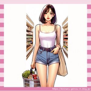 【画像】エッチなカッコで買い物するお姉さんwwwwwwwwwwwwwwwwwwwwwwww