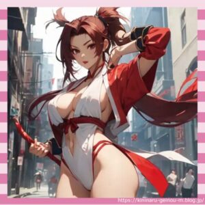 【画像6枚】不知火舞のコスプレがエロ過ぎる