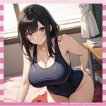 【画像11枚】中学の時使ってたスク水をGカップに成長した女子が久々に着てみたｗｗｗｗｗｗｗｗｗｗｗｗｗｗｗ