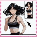 【画像】女「ジム終わりの汗だくスポブラ見て」