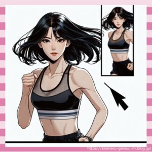 【画像】女「ジム終わりの汗だくスポブラ見て」