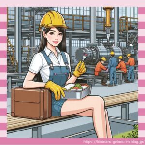 【動画】美人工場女子さん、激ヤバ弁当をペロリと平らげる