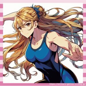 女子水泳選手、水着の尻への食い込みが当たり前になってしまう