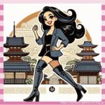 【画像5枚】こういう感じのニーハイブーツの女性についてどう思う？