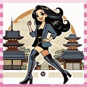 【画像5枚】こういう感じのニーハイブーツの女性についてどう思う？