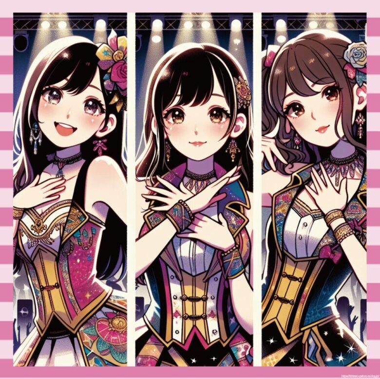 アイドル3人