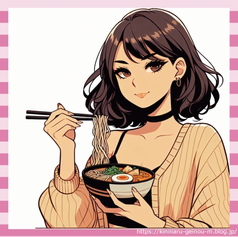 【画像】この子がしゃべって唾液飛んだラーメン