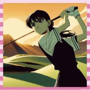 女子ゴルファーさん、ついエロい目で見られてしまう