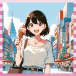 【画像】ぐうかわ女子さん、アイスぺろぺろ😋