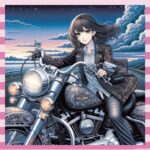 【画像】鈴木紗理奈さん、350ccハーレーを乗る