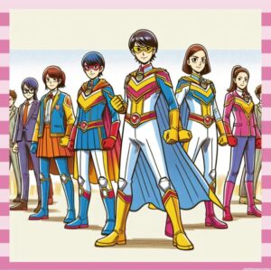 母のような愛情を持つ女ご当地ヒーローのストーリー