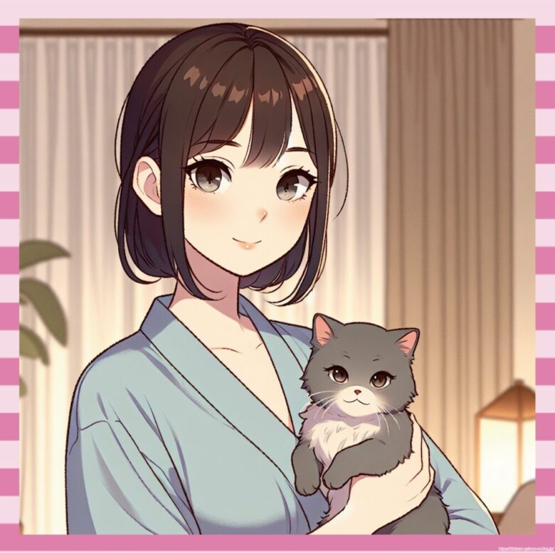 猫と美女