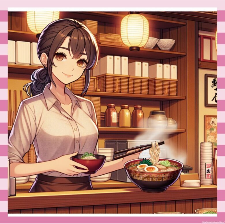 ラーメン美女