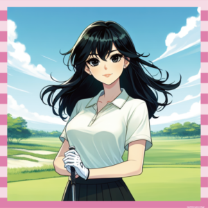 【画像40枚】美人女子プロゴルファーの政田夢乃さん、お胸の主張がすごいと話題に