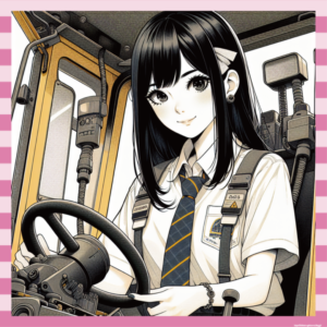 【画像】重機系JK、実在した