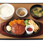 【画像】超大盛りハンバーグ、どうぞ！