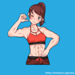 【画像】マッチョ女子、あまりにもエロすぎる