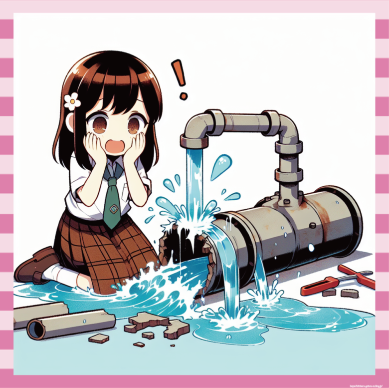 水道管破裂