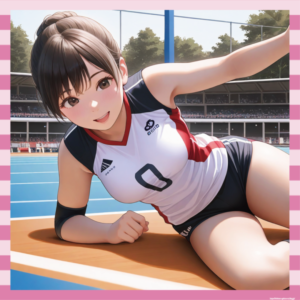 【画像51枚】社会人女子バレーで活躍し、Hカップ爆乳おっぱいを持った雨宮ひびきちゃんがセクシー業界へ！