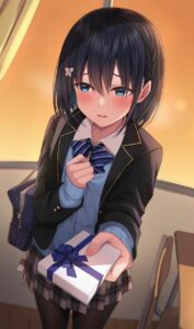 【画像】女の子「あのっ・・・これ・・・💦//」