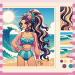 【画像15枚】ピチピチ水着ギャルに心を奪われる