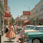 【画像】昔のアメリカ、街並みが完全にオシャレすぎて震える…