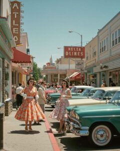 【画像】昔のアメリカ、街並みが完全にオシャレすぎて震える…