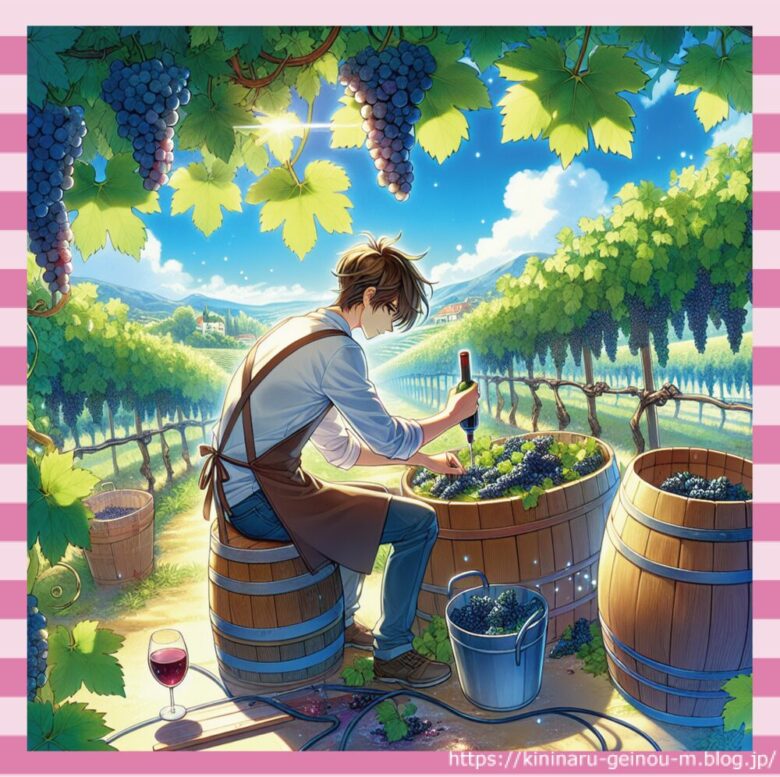 【画像】ワイン作り→これはセクシー！！