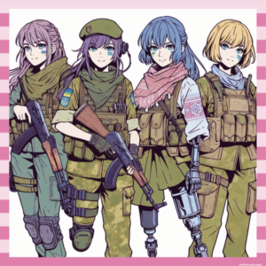 【画像】ウクライナ軍の美人女性兵士たち、戦場で負った傷が壮絶すぎる…