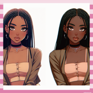 日本のゲーム黒人女性が海外でバズ