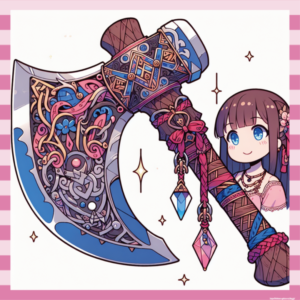 【画像】立花を襲ったナタ、まさかのデコレーション仕様ｗｗｗ