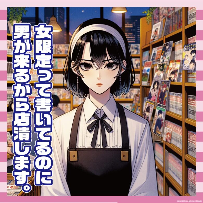 【緊急】女さん「男が来たから店潰すわ」←ガチであった話-サムネ