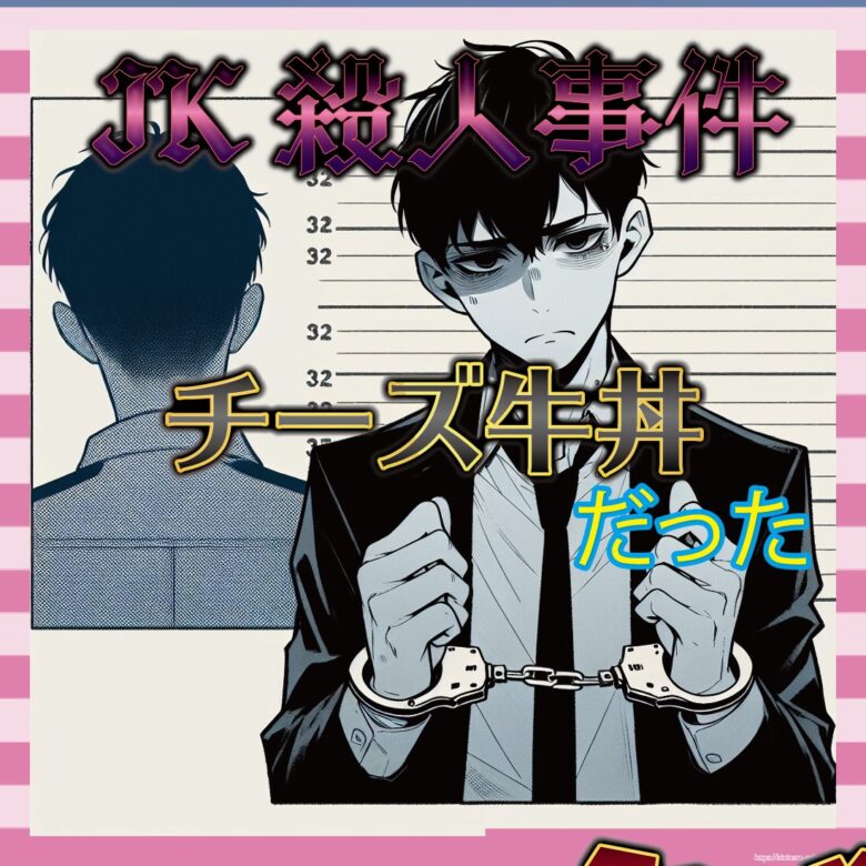 【画像】チー牛送検！24歳の谷内容疑者、15歳の女子高校生を殺害